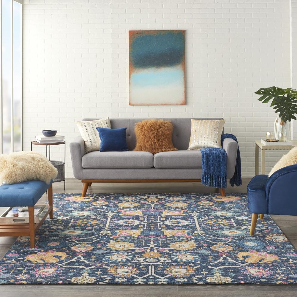 Bohemian Rectangle Area Rug, 8' x 10'. Picture 3