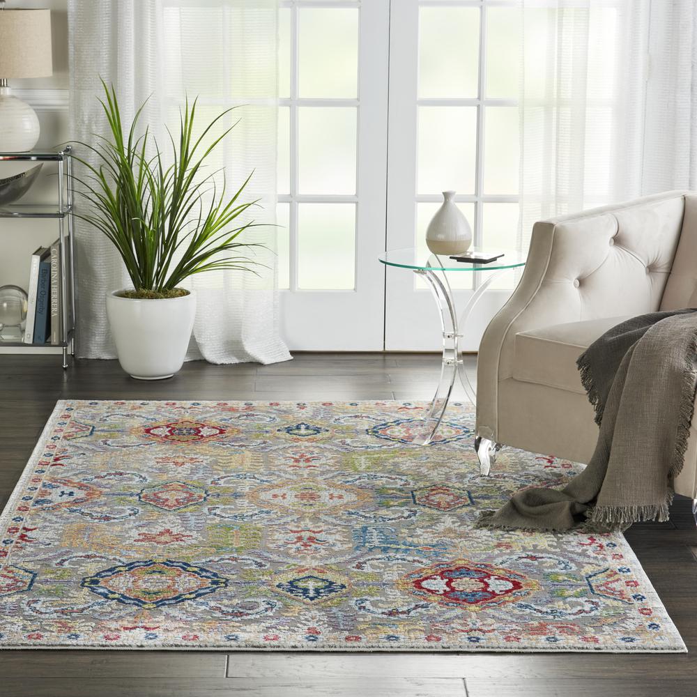 Bohemian Rectangle Area Rug, 5' x 8'. Picture 3