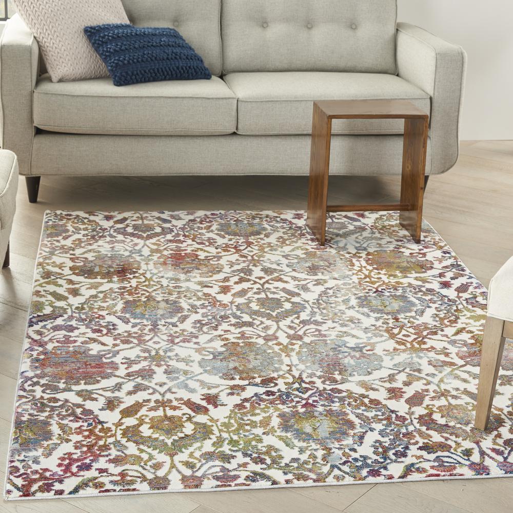 Vintage Rectangle Area Rug, 5' x 8'. Picture 2