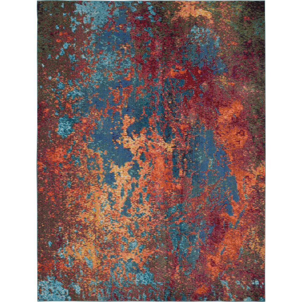 Modern Rectangle Area Rug, 9' x 12'. Picture 1