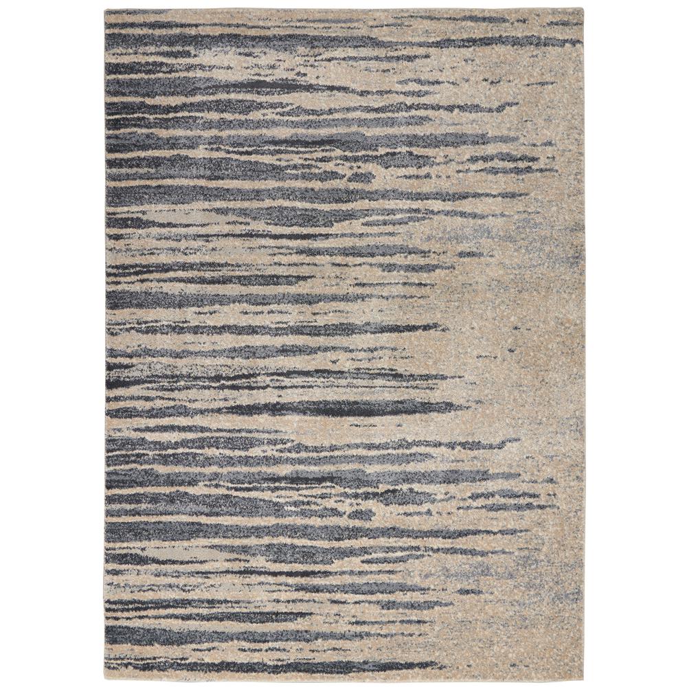 Modern Rectangle Area Rug, 5' x 7'. Picture 1