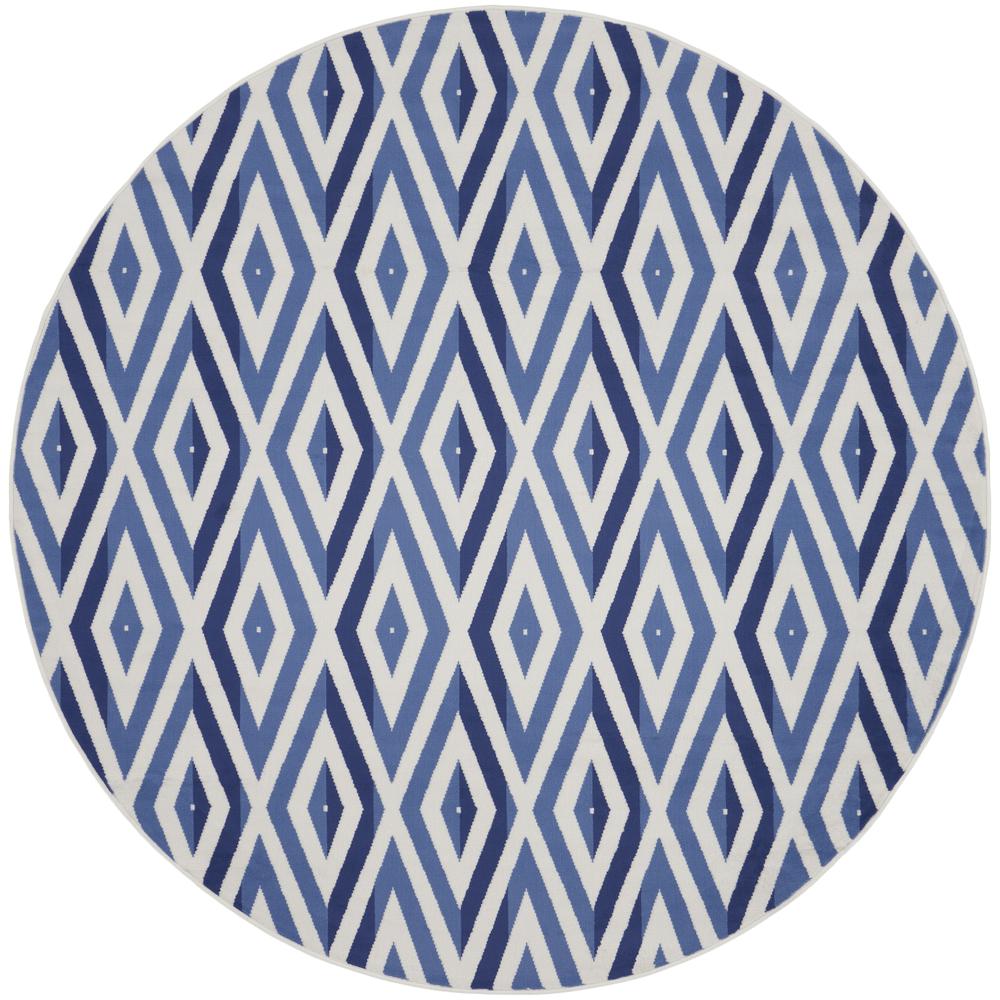 Modern Round Area Rug, 8' x Round. Picture 1