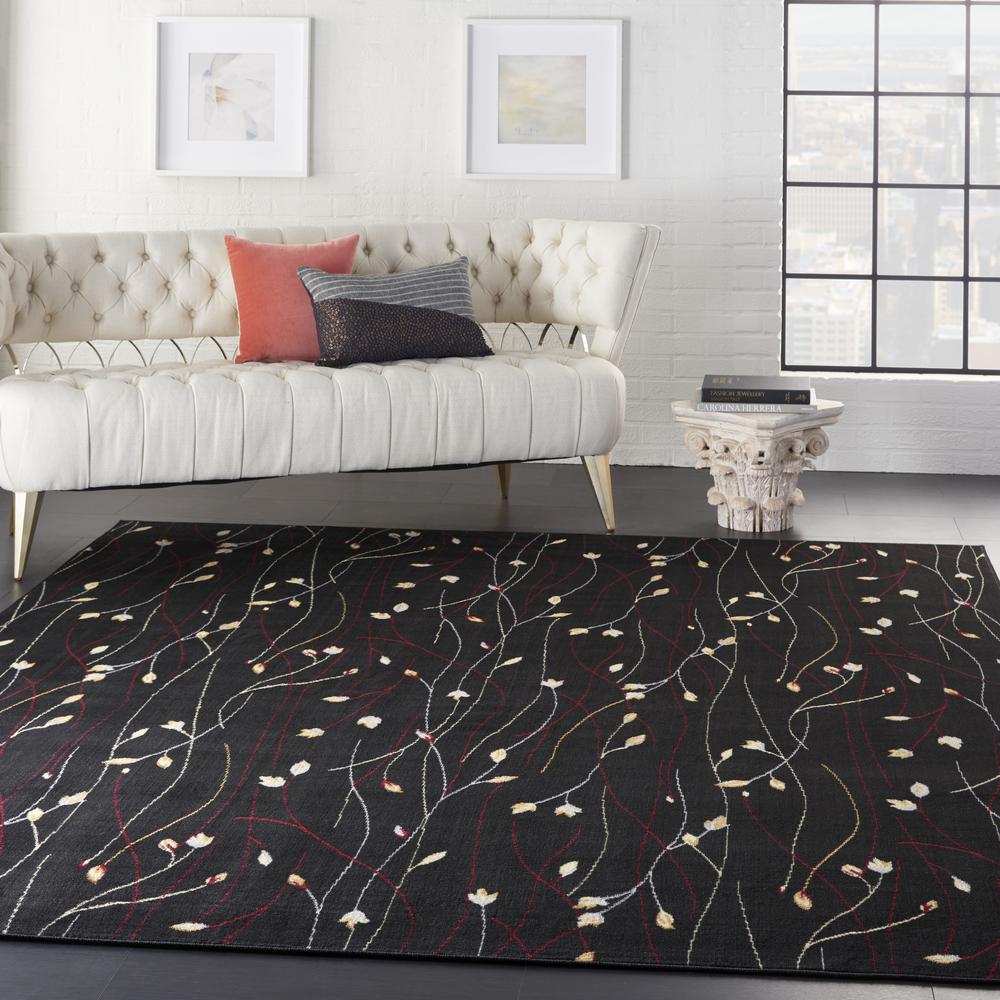 Grafix Area Rug, Black, 7'10" x 9'10". Picture 9
