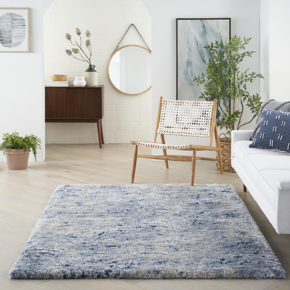 Shag Rectangle Area Rug, 4' x 6'. Picture 9
