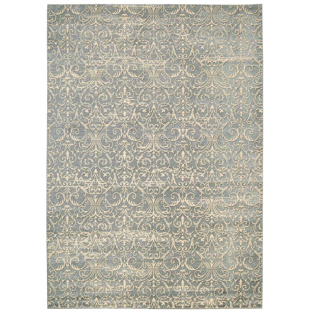 Luminance Area Rug, Cobalt, 9'3" x 12'9". Picture 1
