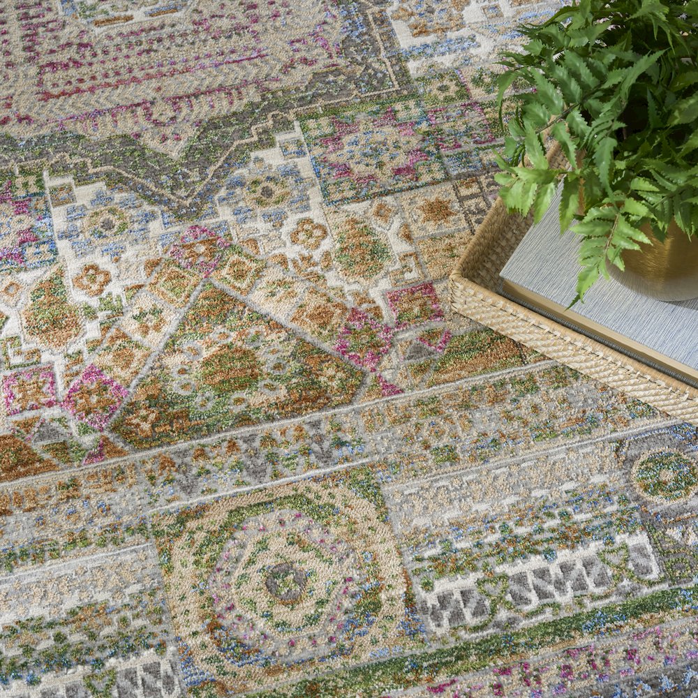 Nourison Home Vintage Harmony Area Rug. Picture 8