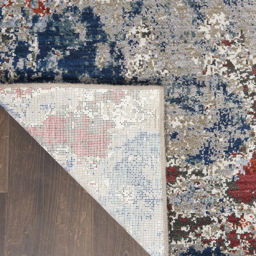 Artworks Area Rug, Navy/Brick, 8'6" x 11'6". Picture 3