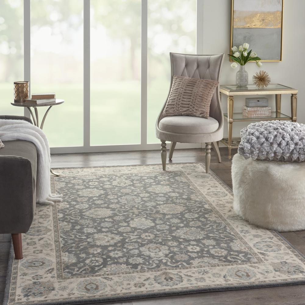 Rectangle Farmhouse Machine Made Area Rug. Picture 9