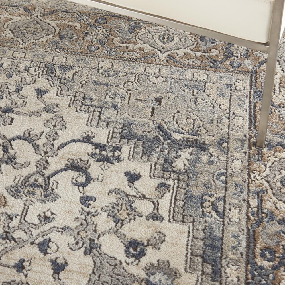 Nourison Quarry 6' x 9' Ivory/Grey Area Rug. Picture 8
