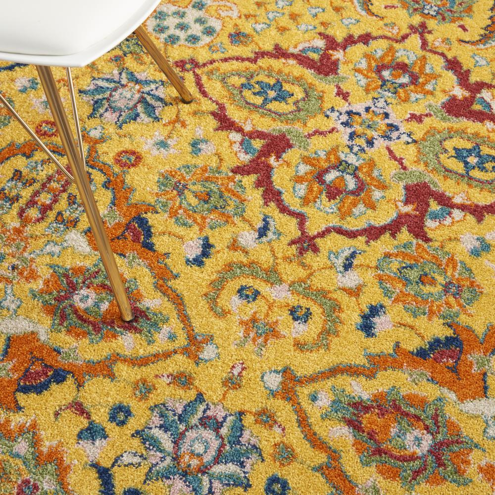 Bohemian Rectangle Area Rug, 5' x 7'. Picture 9