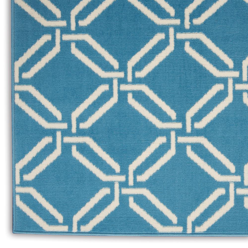 Jubilant Area Rug, Blue, 5'3" x 7'3". Picture 5