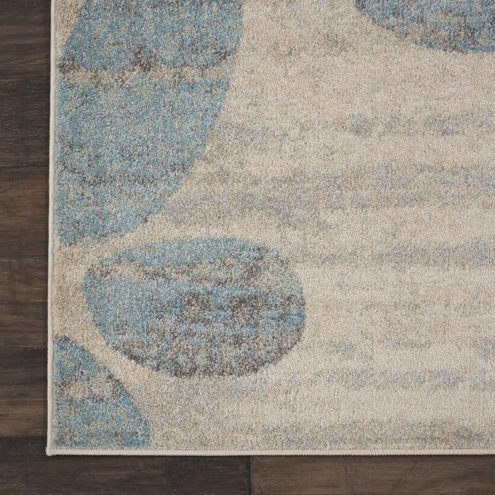 Tranquil Area Rug, Ivory/Light Blue, 8' x 10'. Picture 4