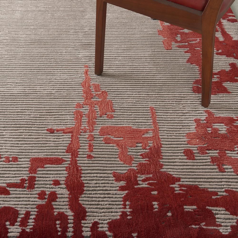 Symmetry Area Rug, Beige/Red, 8'6" X 11'6". Picture 8