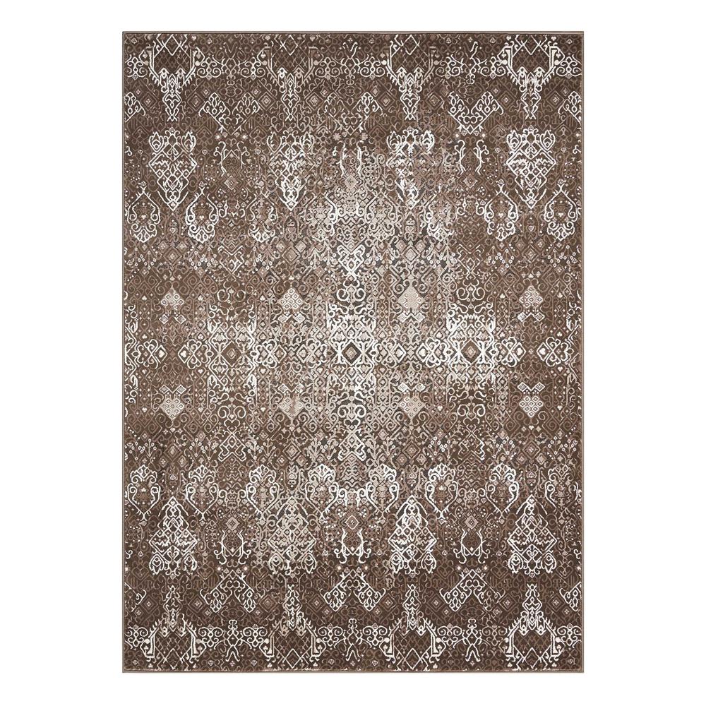 Karma Area Rug, Mocha, 3'9" x 5'9". Picture 1