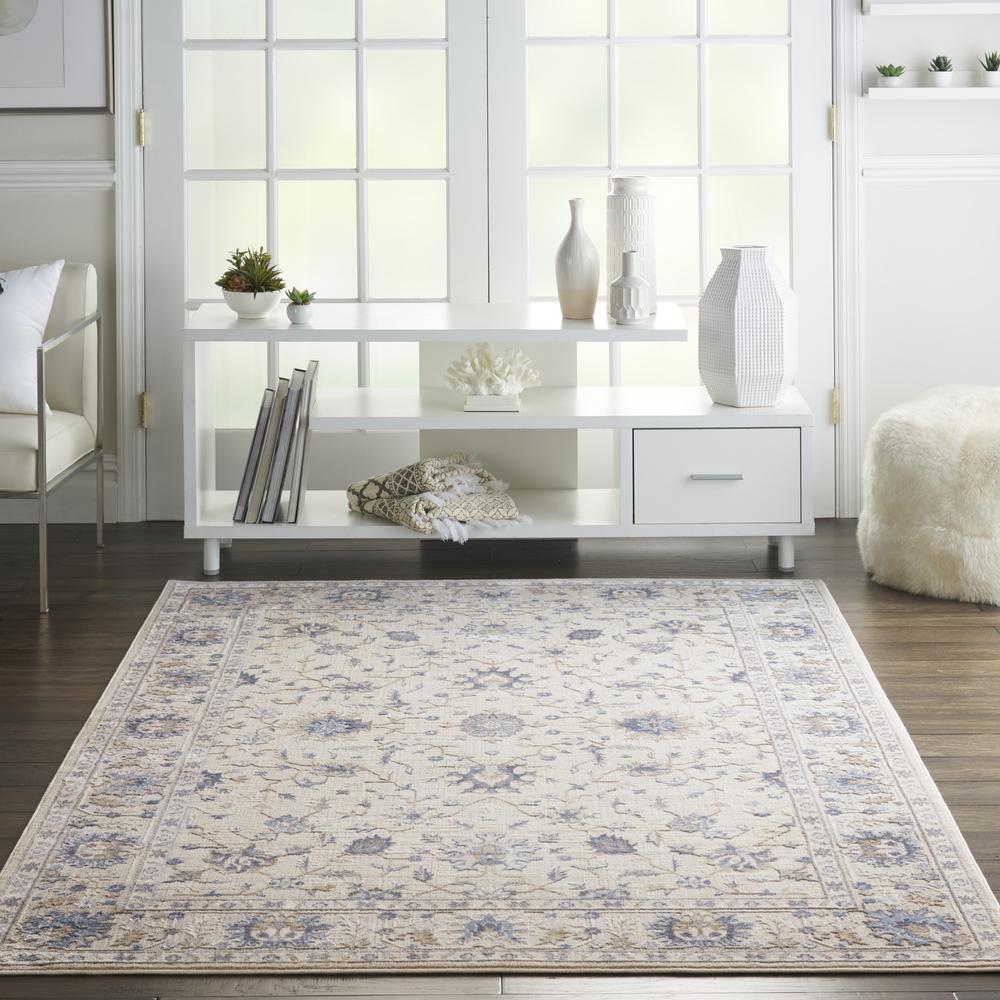 Nourison Home Sleek Textures Area Rug. Picture 2