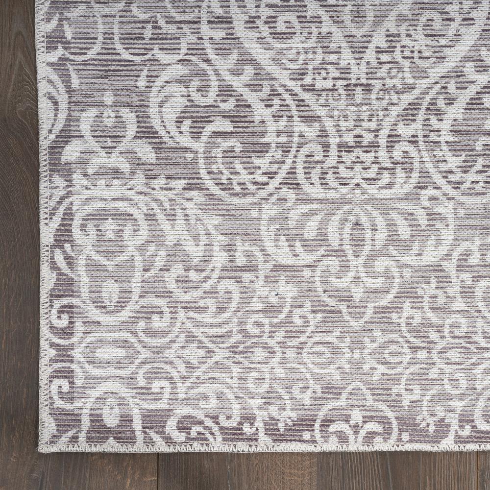 Waverly Washables Collection 7'10 x 9'10 Stone Area Rug. Picture 4