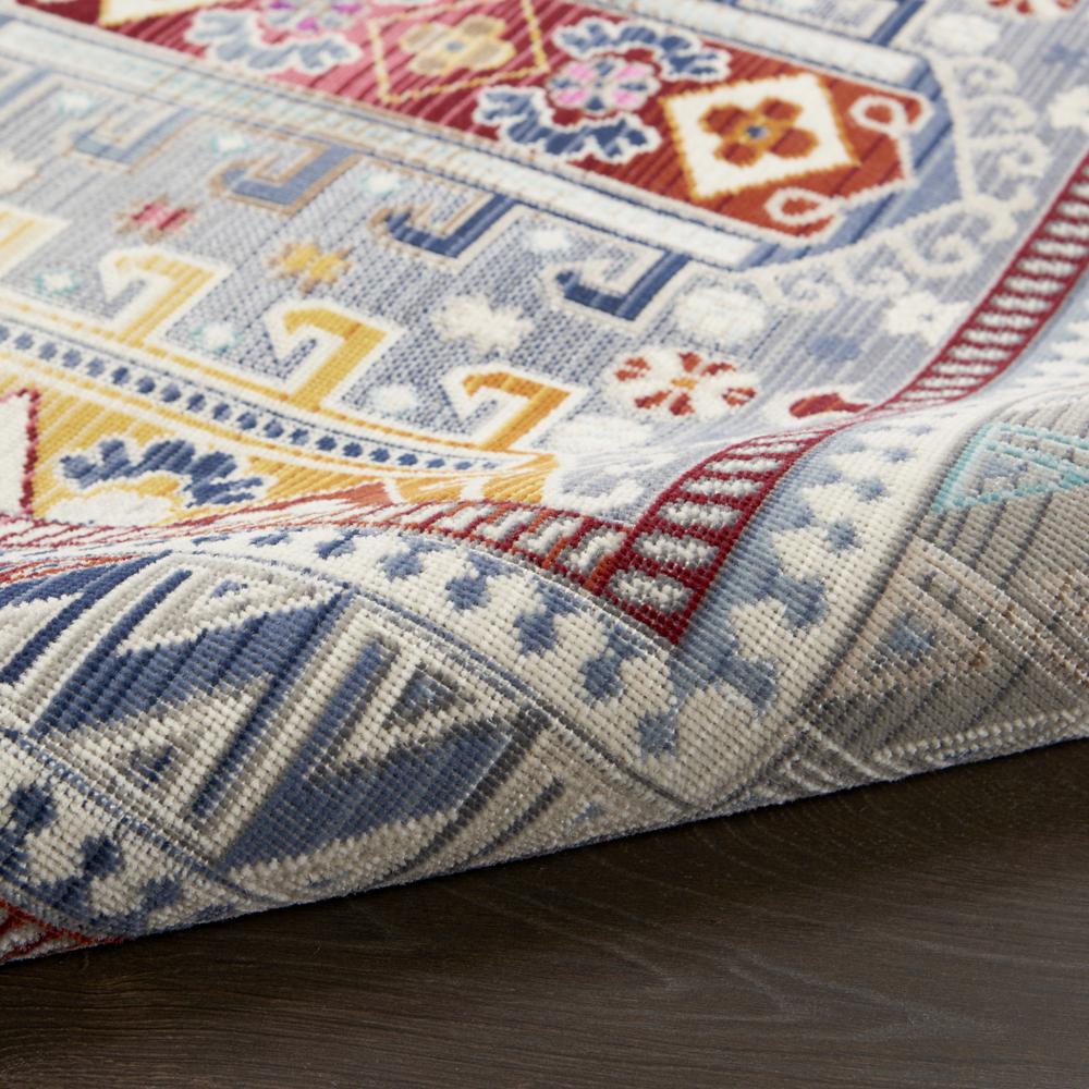 Bohemian Round Area Rug, 6' x Round. Picture 7