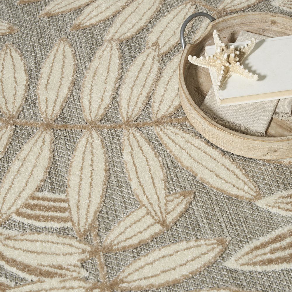 ALH18 Aloha Natural Area Rug- 7' x 10'. Picture 9