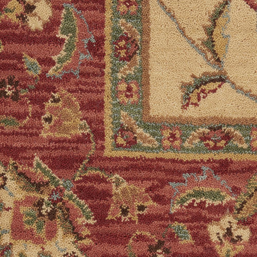 Rectangle Traditional Machine Made Area Rug. Picture 6