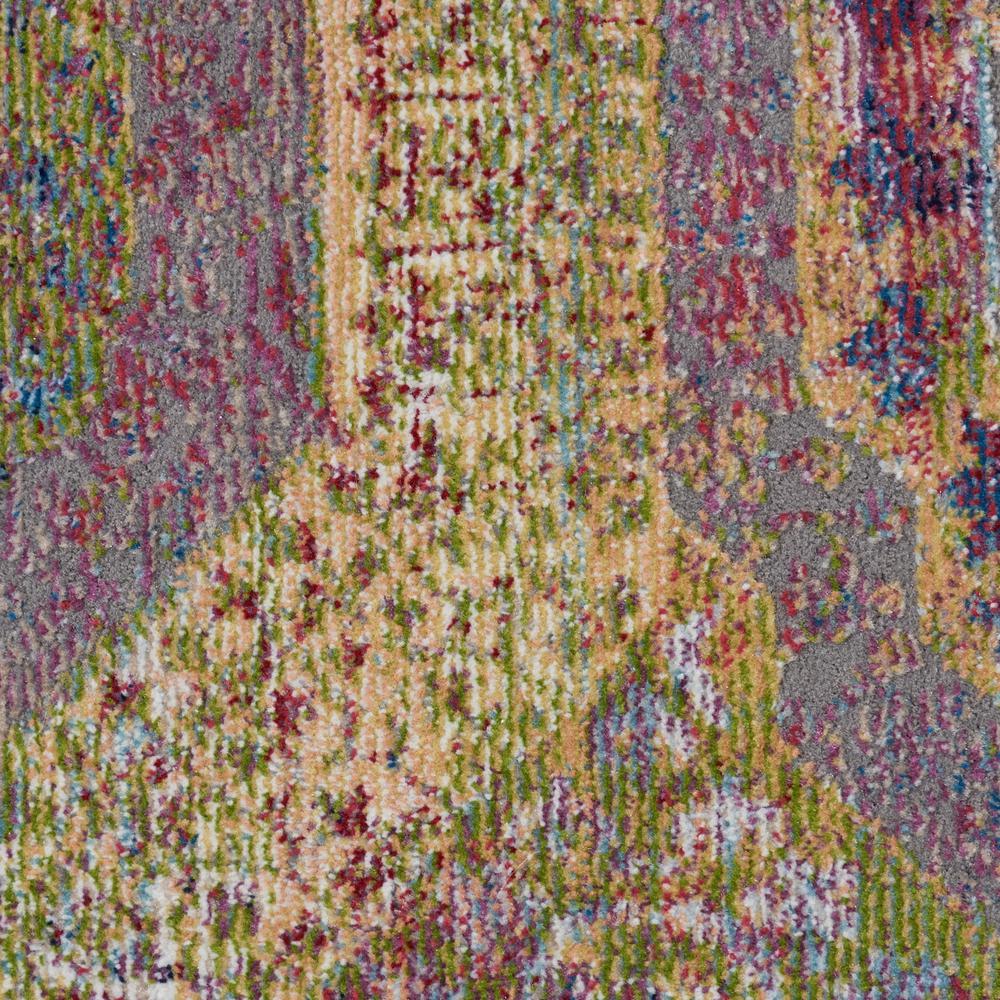 Bohemian Round Area Rug, 6' x Round. Picture 6