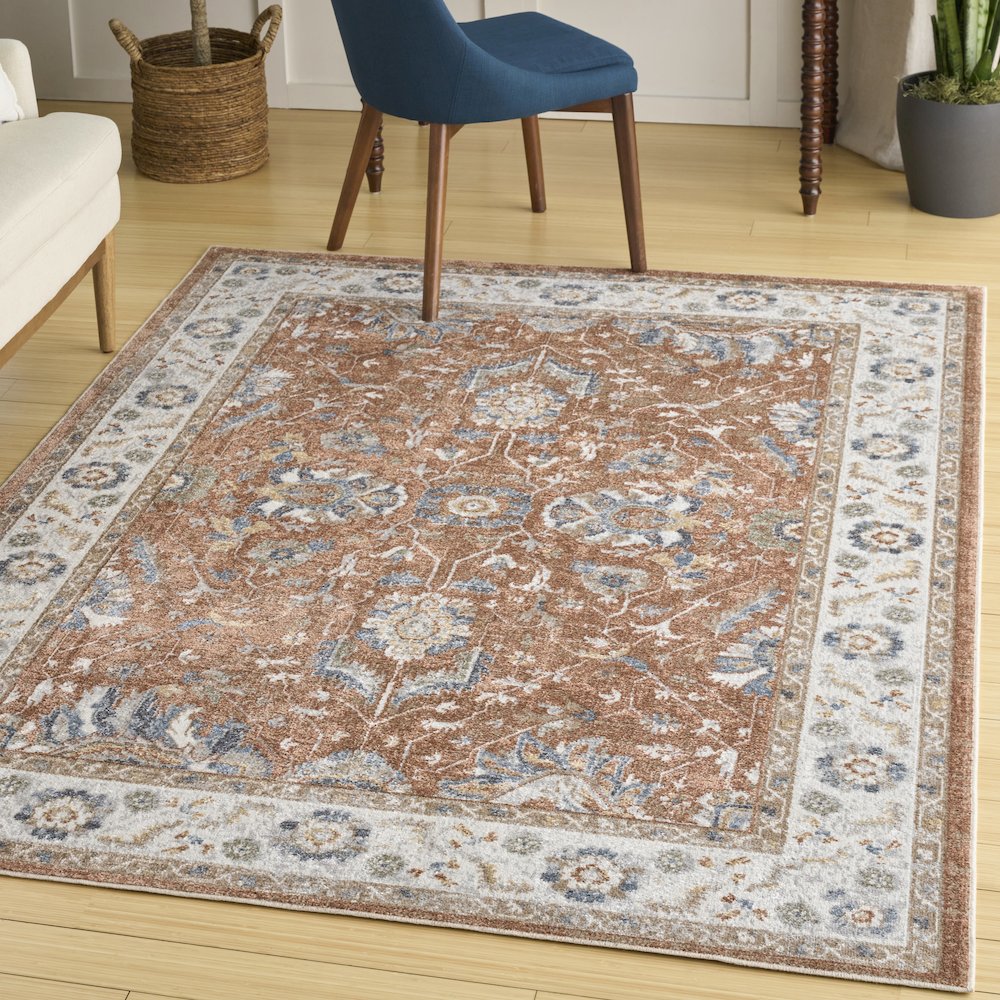 Nourison Home Astra Machine Washable Area Rug. Picture 2
