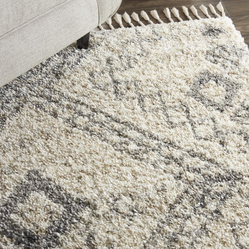 Nourison Home Scandinavian Shag Area Rug. Picture 8