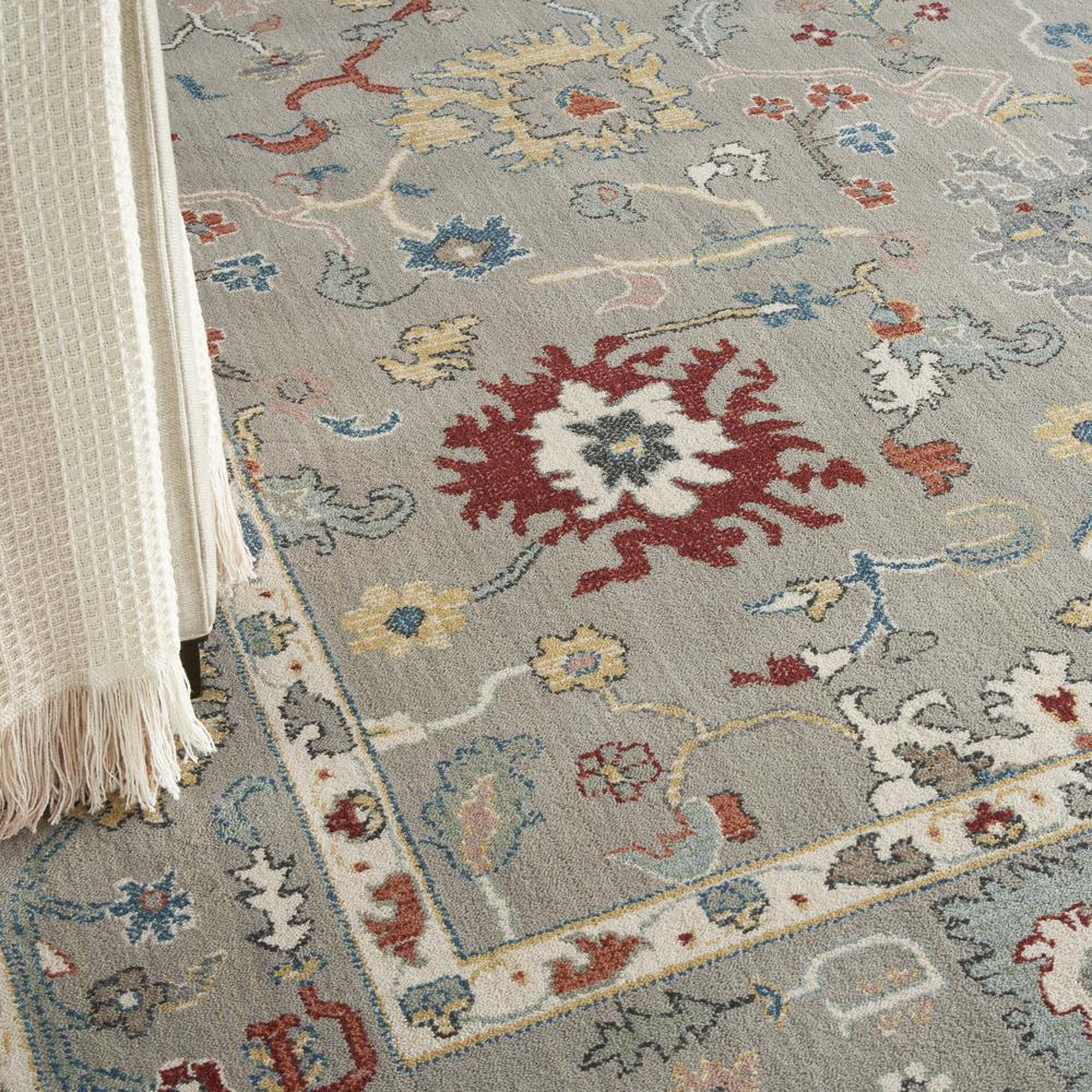 Nourison Parisa 8'6 x 11'6 Grey Area Rug. Picture 8