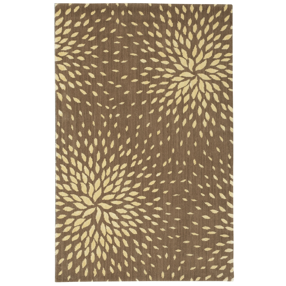 Nourison Capri Mocha Area Rug. Picture 1