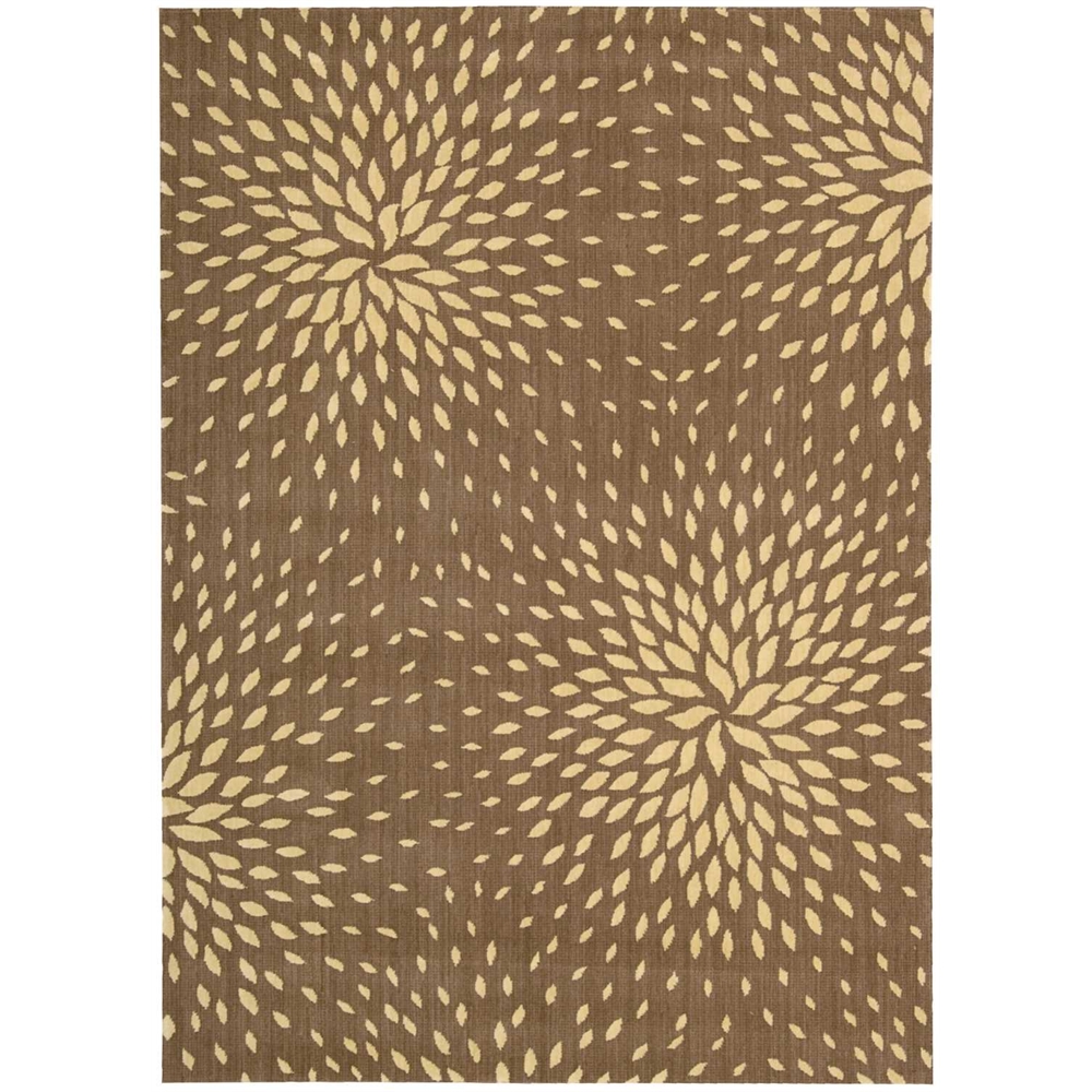 Nourison Capri Mocha Area Rug. Picture 1