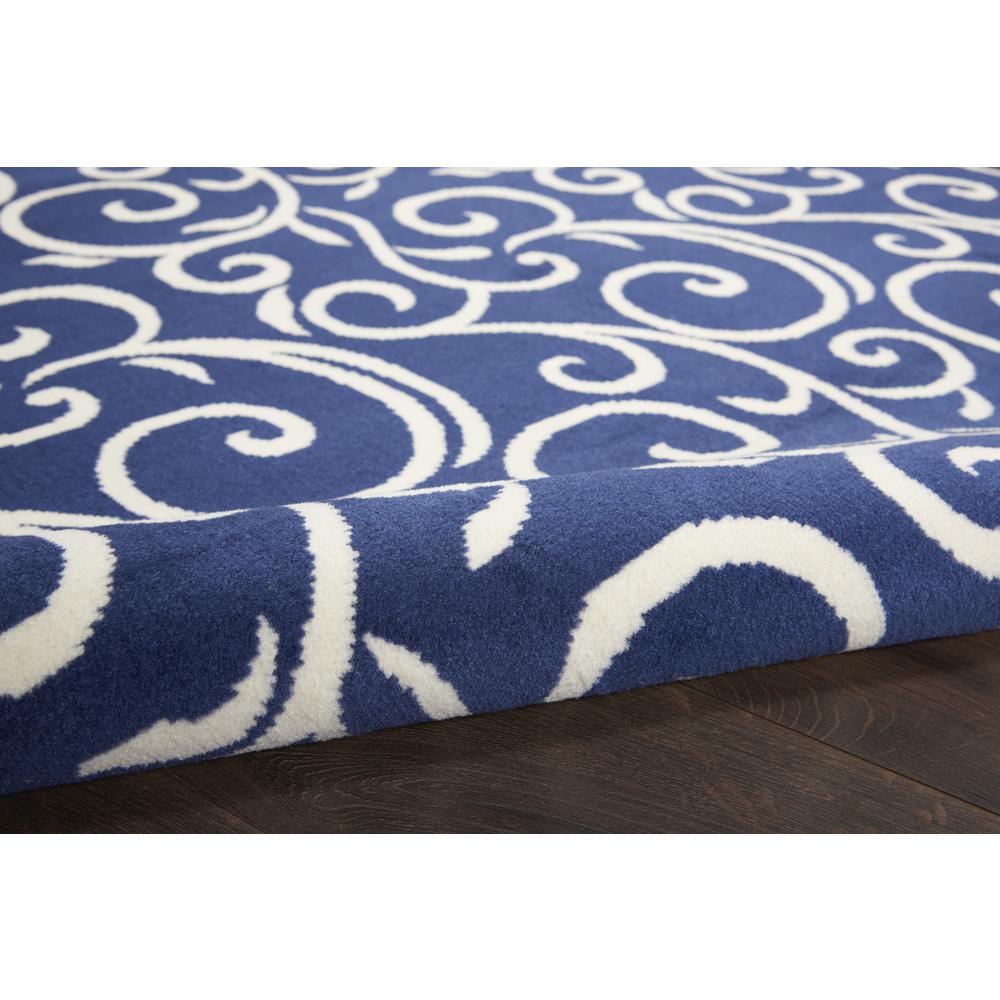 Grafix Area Rug, Navy, 5'3" x 7'3". Picture 7
