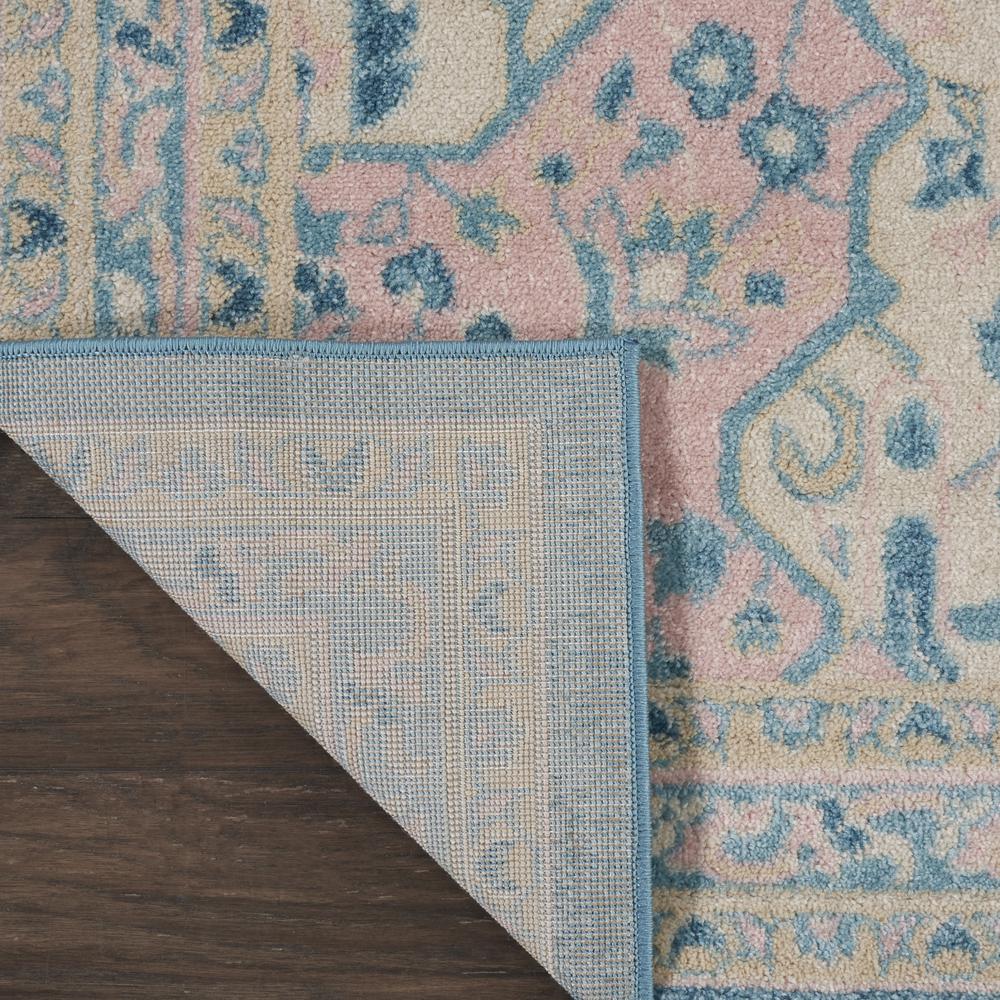Tranquil Area Rug, Ivory/Turquoise, 8' X 10'. Picture 3