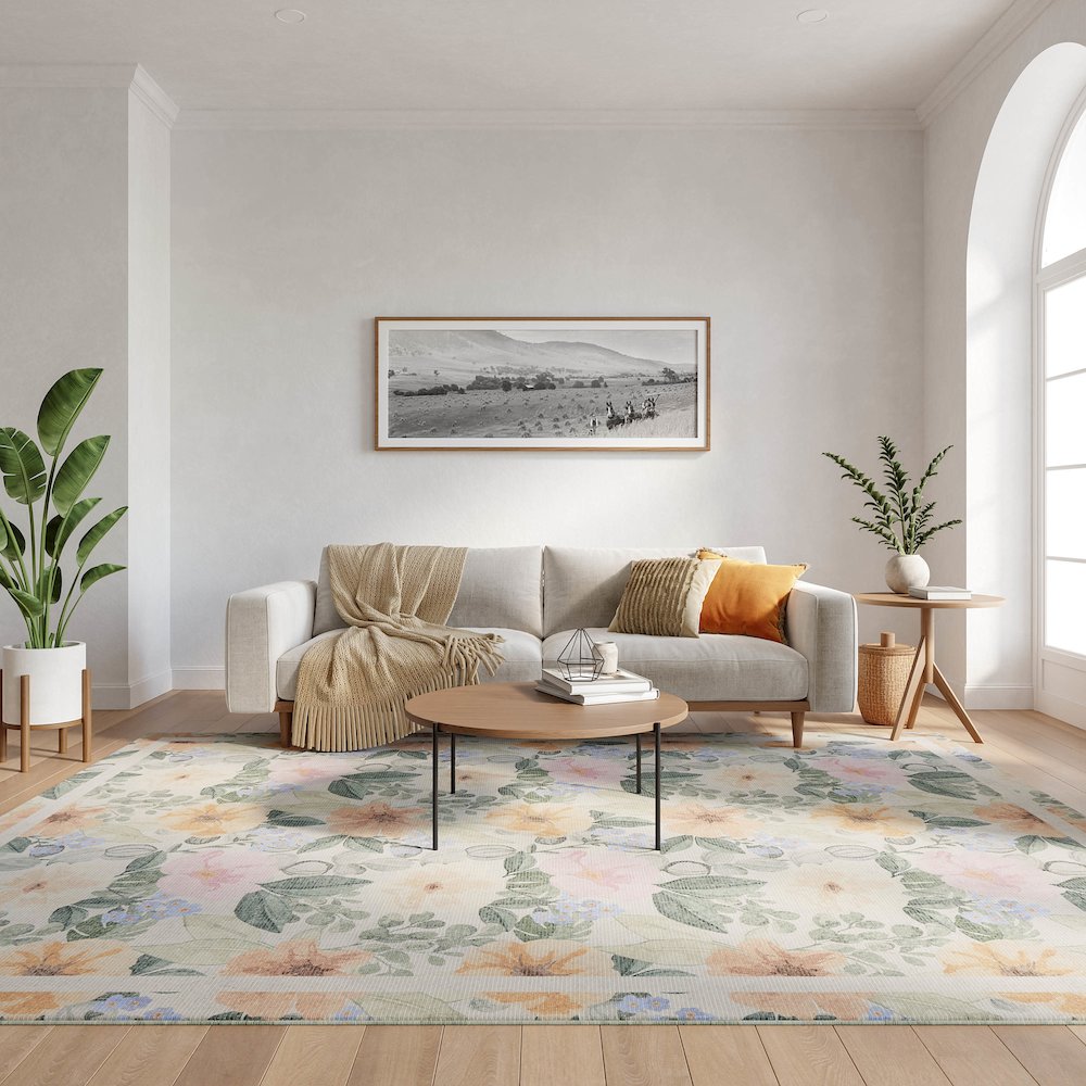 Nourison Home Botanical Washables Area Rug. Picture 2