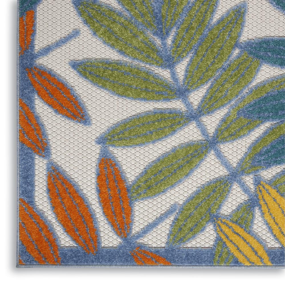 Tropical Runner Area Rug, 6' Runner. Picture 5