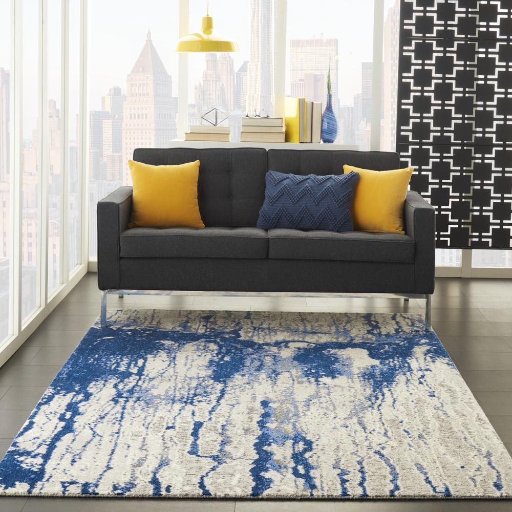 Modern Rectangle Area Rug, 6' x 8'. Picture 3