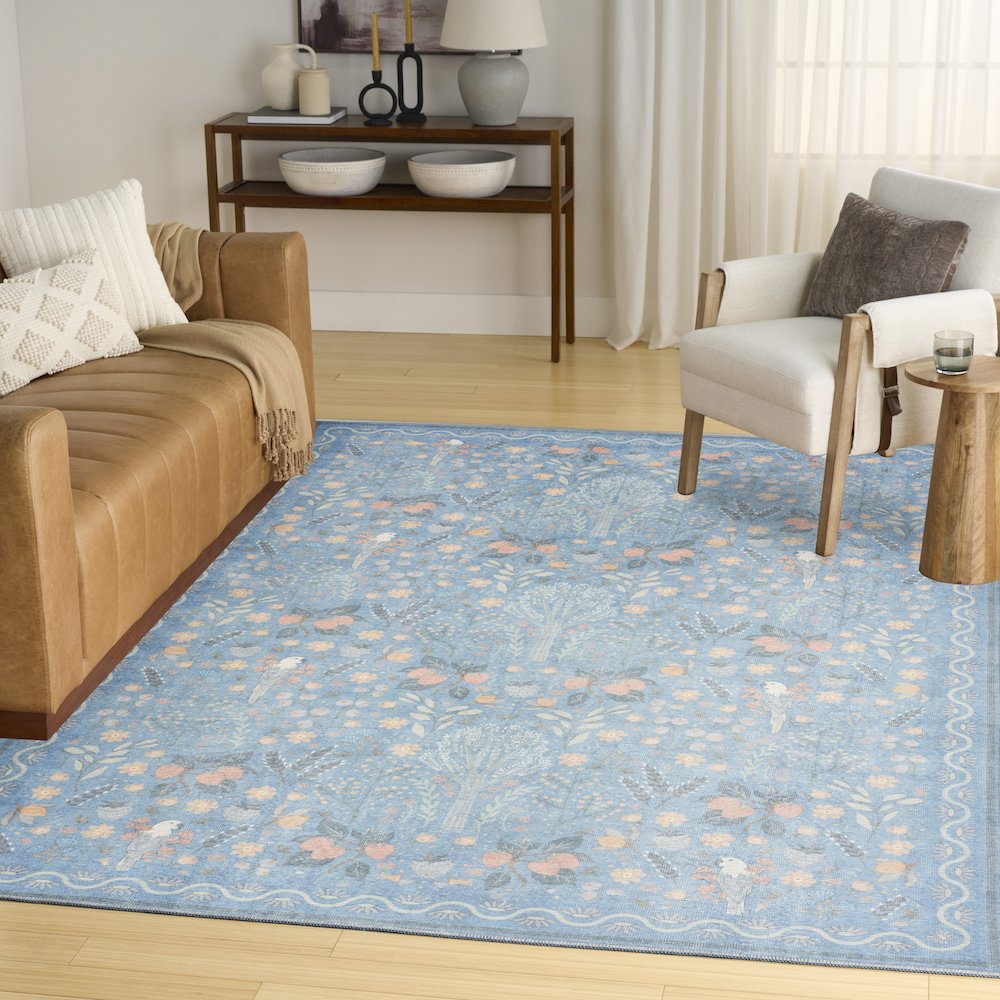 Nourison Home Botanical Washables Area Rug. Picture 2