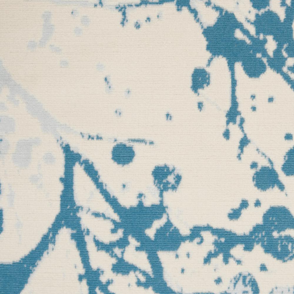 Jubilant Area Rug, Ivory/Blue, 4' x 6'. Picture 6