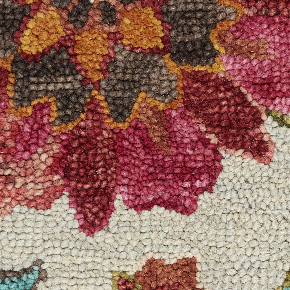 BAH04 Bahari Grey/Multi Area Rug- 5' x 7'. Picture 6