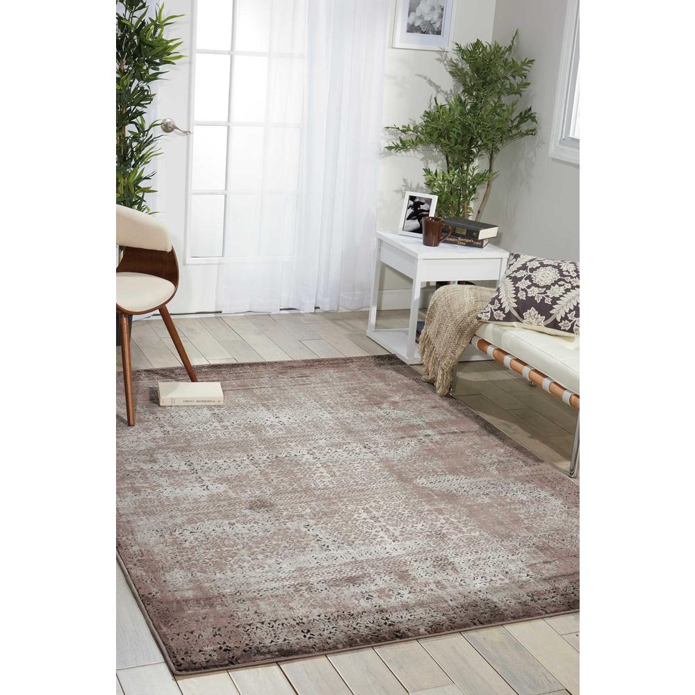 Karma Area Rug, Ash, 3'9" x 5'9". Picture 2