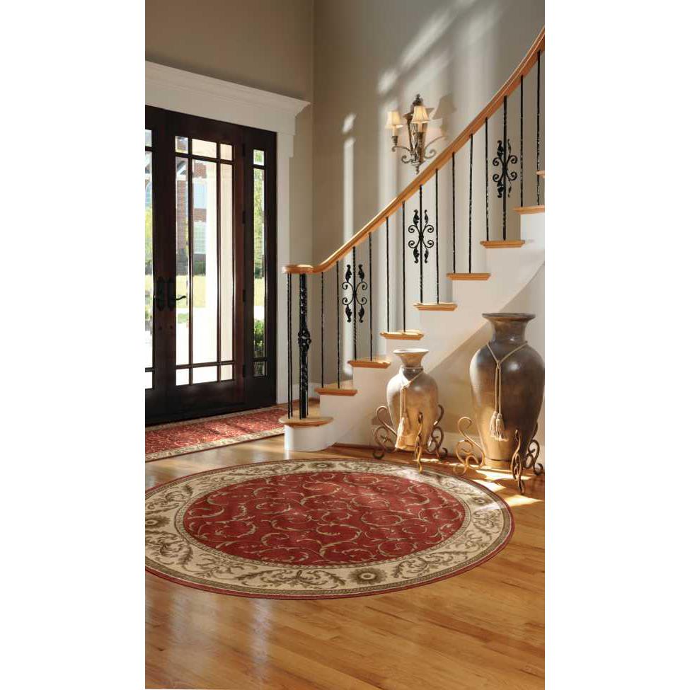 Traditional Round Area Rug, 6' x Round. Picture 2