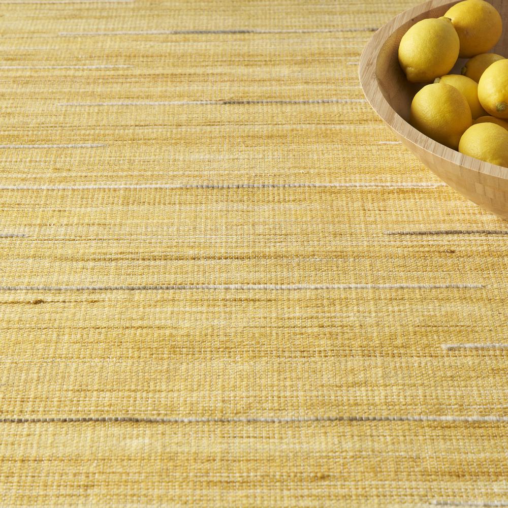 Nourison Interweave Area Rug Yellow, IWV01. Picture 8