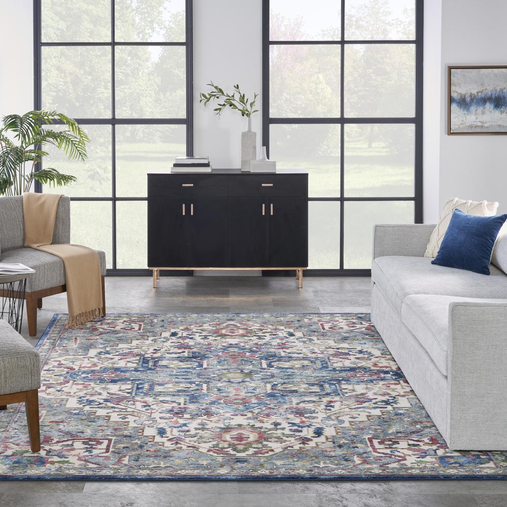 Bohemian Rectangle Area Rug, 8' x 10'. Picture 10