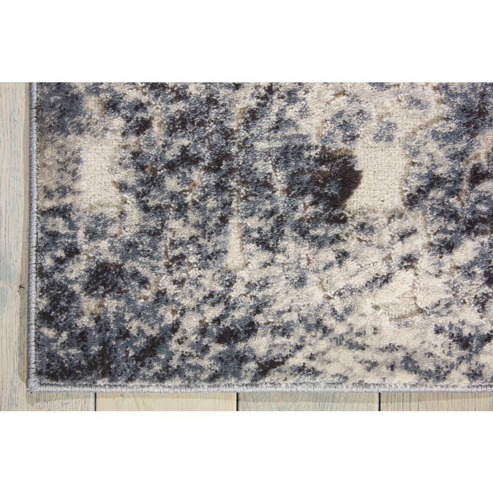 Gleam Area Rug, Ivory/Slate, 5'3" x 7'3". Picture 3