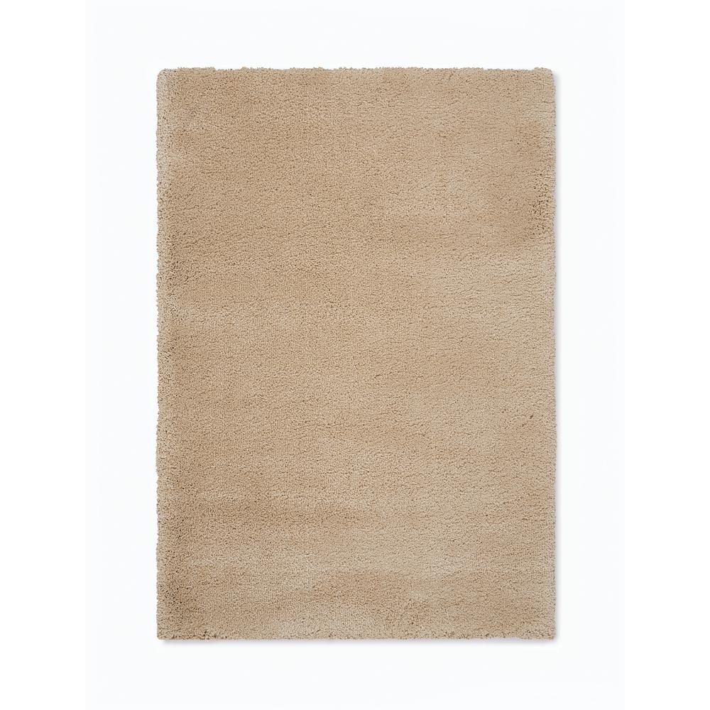 Calvin Klein Brooklyn Beige Shag Area Rug by Nourison. Picture 2
