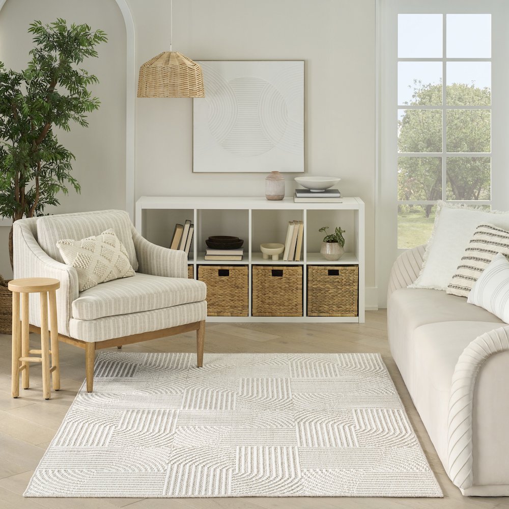 Nourison Home Textured Home Area Rug. Picture 9