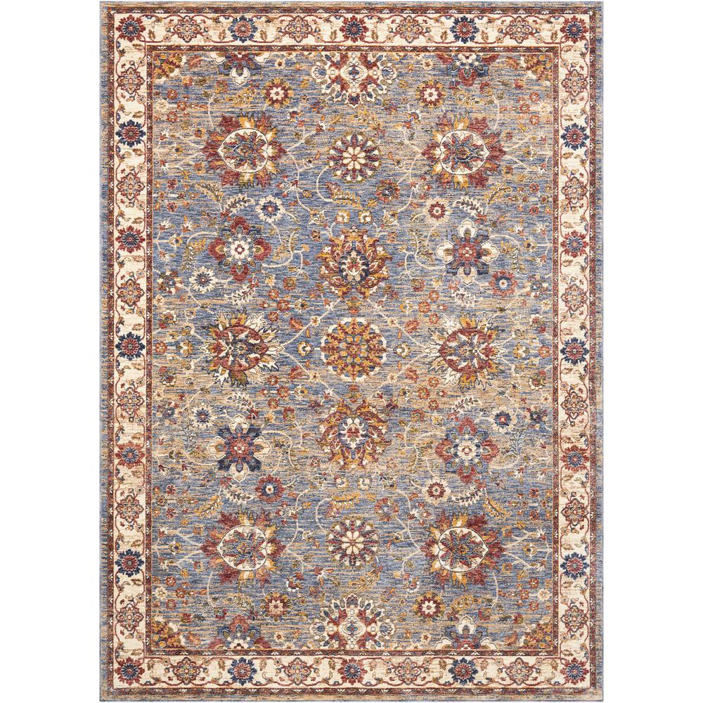 Reseda Area Rug, Sky, 5'3" x 7'6". Picture 1