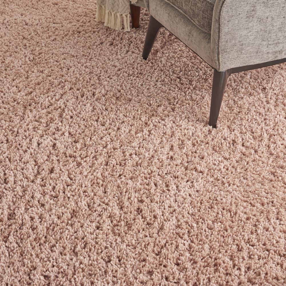 MSG01 Malibu Shag Blush Area Rug- 7'10" x 9'10". Picture 8