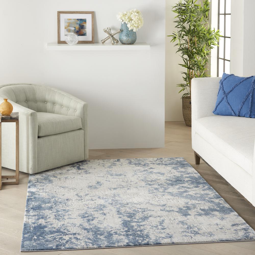 Modern Rectangle Area Rug, 5' x 7'. Picture 9