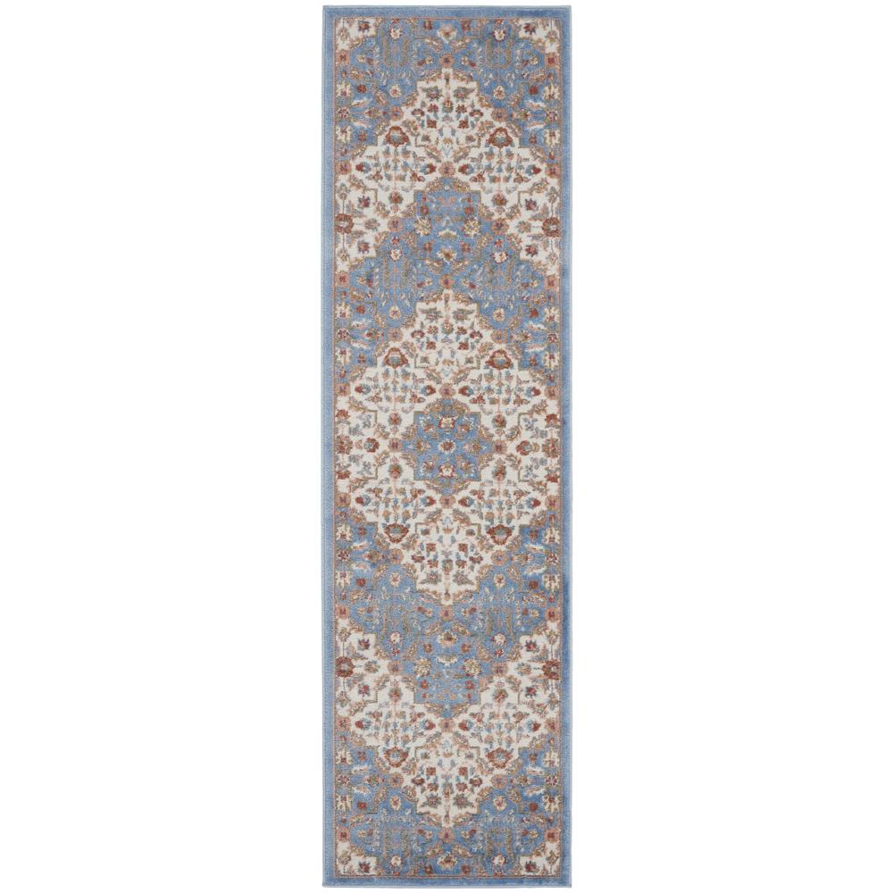 Nourison Elation Area Rug, 8' Runner (99446840820). Picture 1