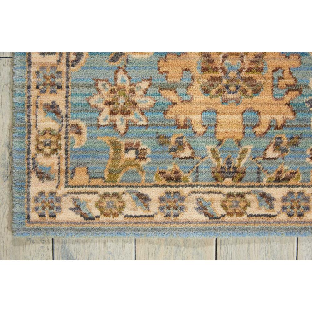 Nourison Timeless Light Blue Area Rug. Picture 3