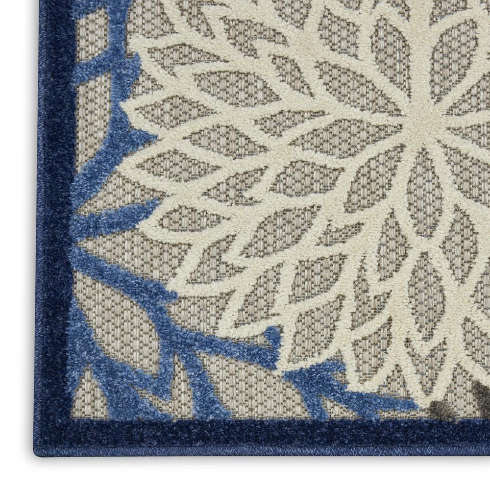 Nourison Aloha Indoor/Outdoor Area Rug, 7' x 10', Blue/Multicolor. Picture 5